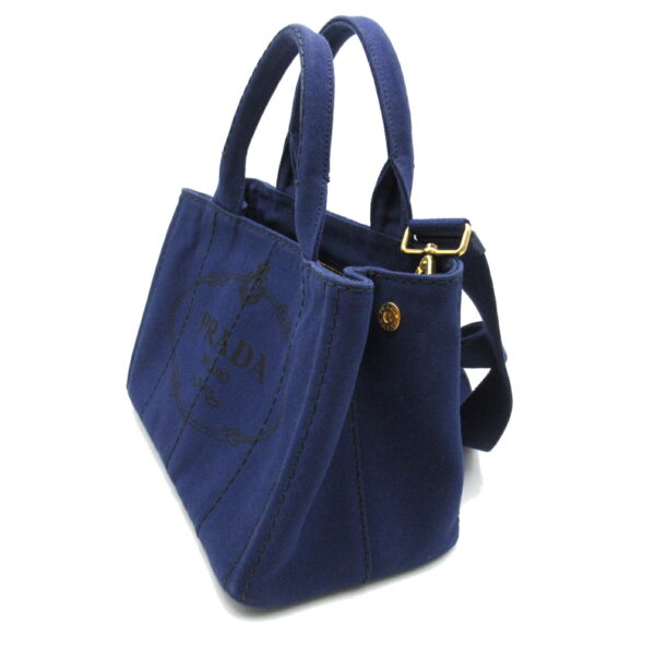 2101217701792 3 Prada 2Way Kanapa Tote Bag Navy