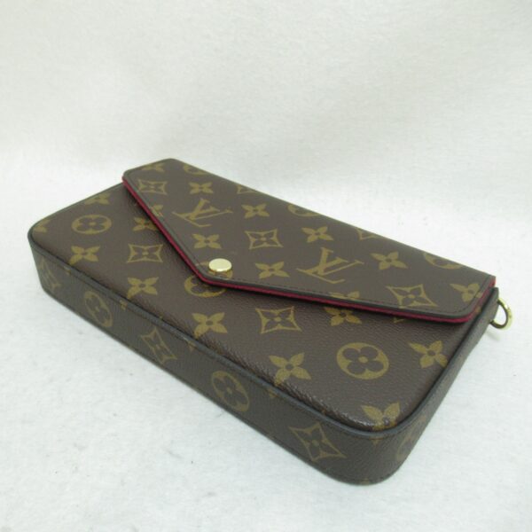 2101217701952 8 Louis Vuitton Pochette Félicie Shoulder Bag Monogram Brown