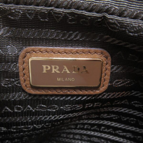 2101217713665 10 Prada Shoulder Bag Leather Brown