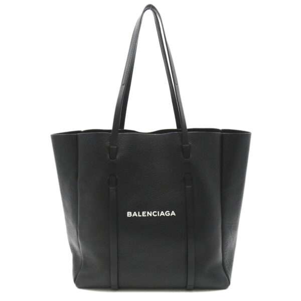 2101217726351 1 Balenciaga Everyday Tote Bag Leather Black