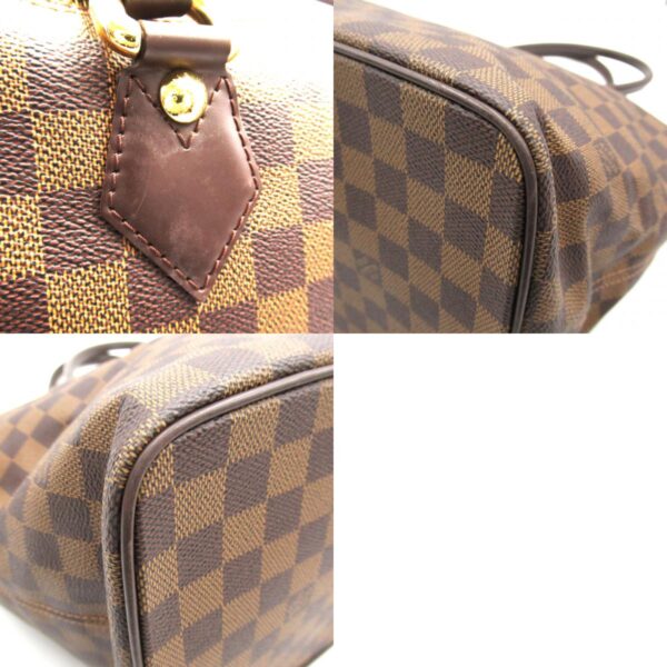 2101217743846 10c Louis Vuitton Saleya MM Handbag Damier Brown