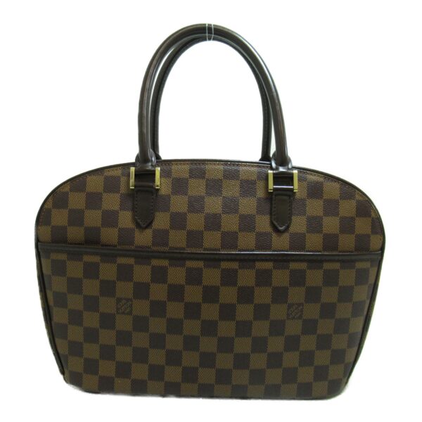 2101217743877 3 Louis Vuitton Saria Oriental Handbag Damier Brown