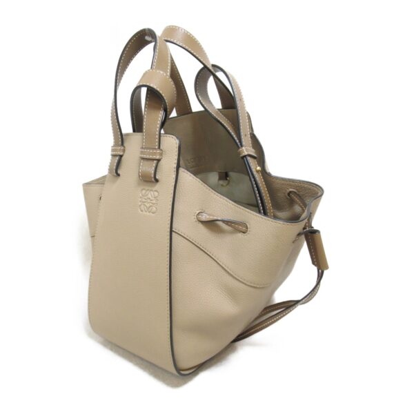 2101217746328 4 Loewe Hammock Small Shoulder Bag Calf Beige