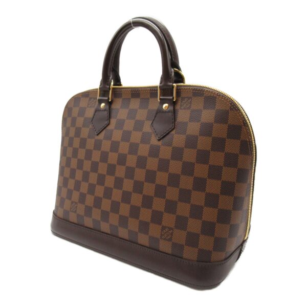 2101217746502 4 Louis Vuitton Alma Handbag Damier Brown