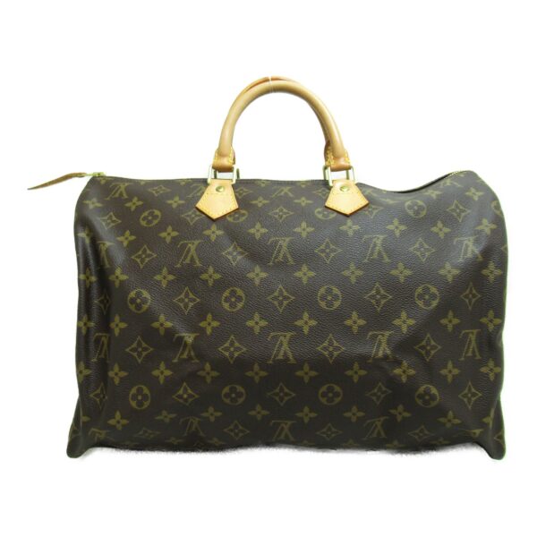 2101217746830 5 Louis Vuitton Speedy 40 Handbag Monogram Brown