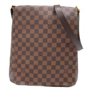 2101217747172 3 Louis Vuitton Pochette Ganju Monogram Shoulder Bag Brown