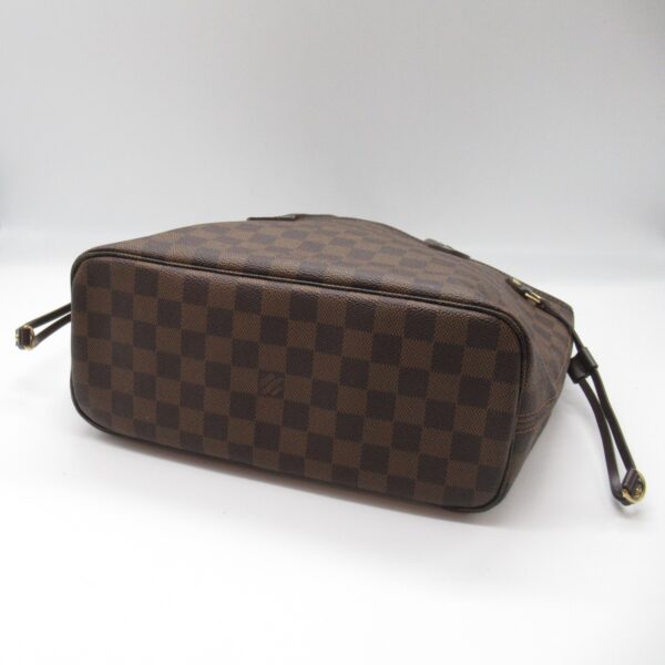 2101217747585 6 Louis Vuitton Neverfull Tote Bag Damier Brown