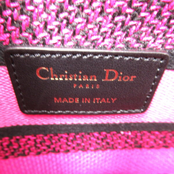 2101217749923 8 Dior Lady Delight Medium Tote Bag Pink Fuchsia Multicolor