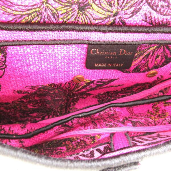 2101217749930 5 Dior Saddle Bag Shoulder Bag Pink Fuchsia Multicolor