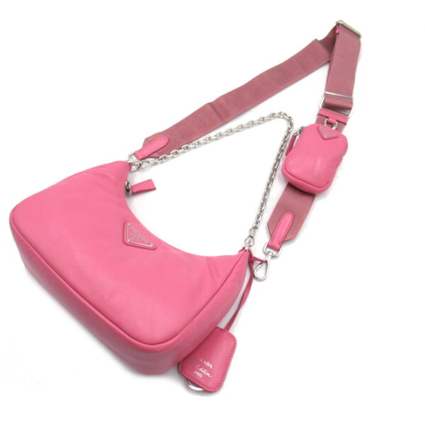 2101217750332 5 Prada Shoulder Bag Lambskin Pink