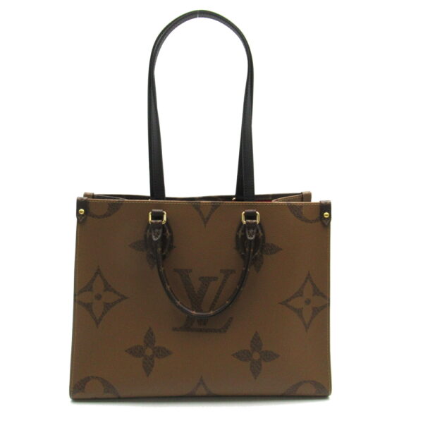 2101217760805 2 Louis Vuitton On the Go MM Tote Bag Monogram Giant Brown