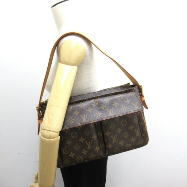 2101217760973 6 Louis Vuitton Viva City GM Shoulder Bag Monogram Brown