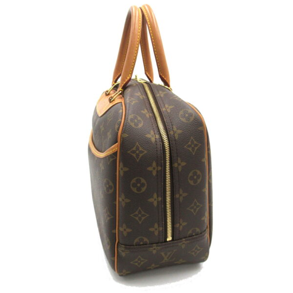 2101217760980 3 Louis Vuitton Deauville Handbag Monogram Brown