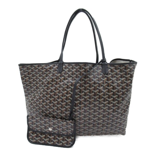 2101217761314 3 Goyard Saint Louis GM Tote Bag Black