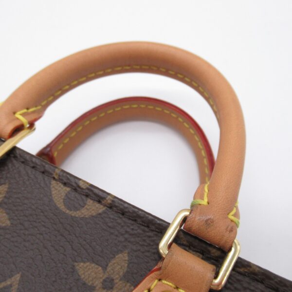 2101217762281 9 Louis Vuitton Petite Sac Plat 2way Shoulder Bag Monogram Brown