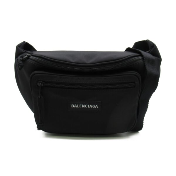 2101217766722 1 Balenciaga Explorer Belt Bag Nylon Black