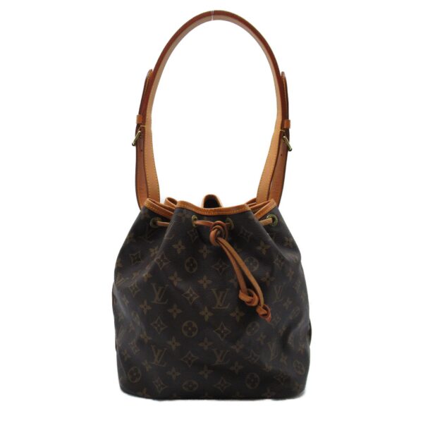 2101217769709 3 Louis Vuitton Petit Noe Shoulder Bag Monogram Brown