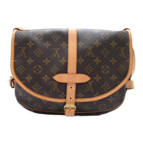 2101217769983 3 Louis Vuitton Saumur 30 Shoulder Bag Monogram Brown