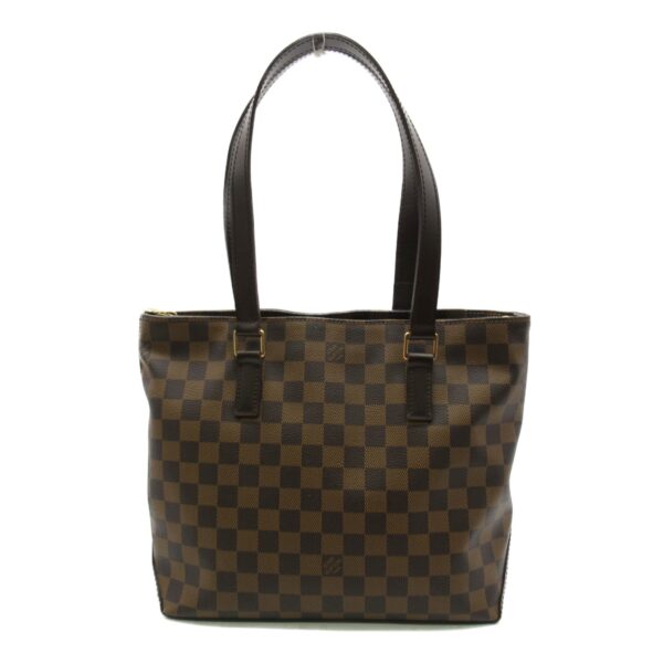 2101217769990 1 Louis Vuitton Hippo Piano Tote Bag Damier Brown