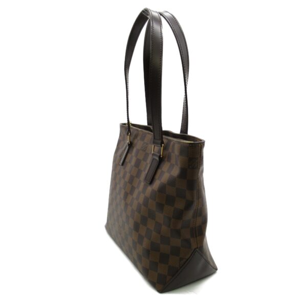 2101217769990 2 Louis Vuitton Hippo Piano Tote Bag Damier Brown