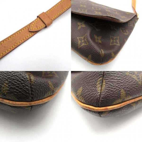 2101217770019 13c Louis Vuitton Musette Tango Long Shoulder Bag Monogram Brown