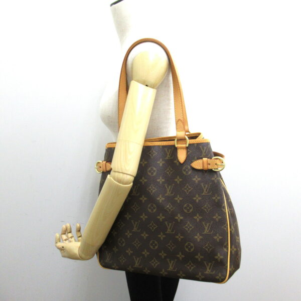 2101217770149 5 Louis Vuitton Batignolles Vertical Tote Bag Monogram Brown