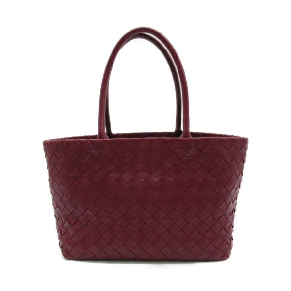 2101217770231 3 Bottega Veneta Tote Bag Lambskin Bordeaux