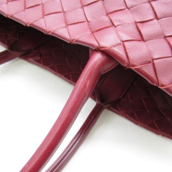 2101217770231 7 Bottega Veneta Tote Bag Lambskin Bordeaux