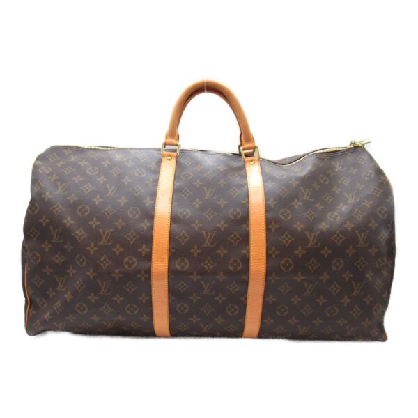 2101217770552 3 Louis Vuitton Keepall Bag Monogram Brown