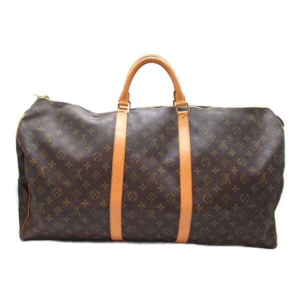 2101217770552 5 Louis Vuitton Keepall Bag Monogram Brown