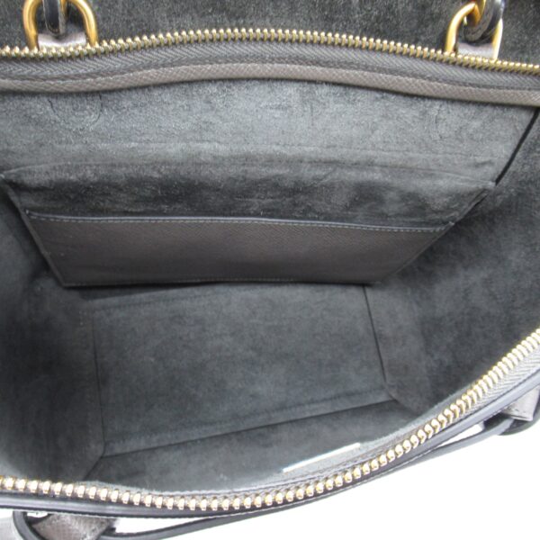 2101217770576 2 Celine Calf Leather Belt Shoulder Bag Gray