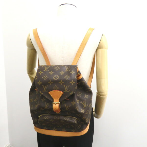 2101217770644 6 Louis Vuitton Montsouris Rucksack Backpack Monogram Brown