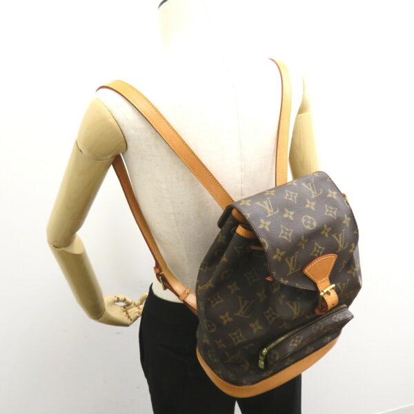 2101217770644 7 Louis Vuitton Montsouris Rucksack Backpack Monogram Brown