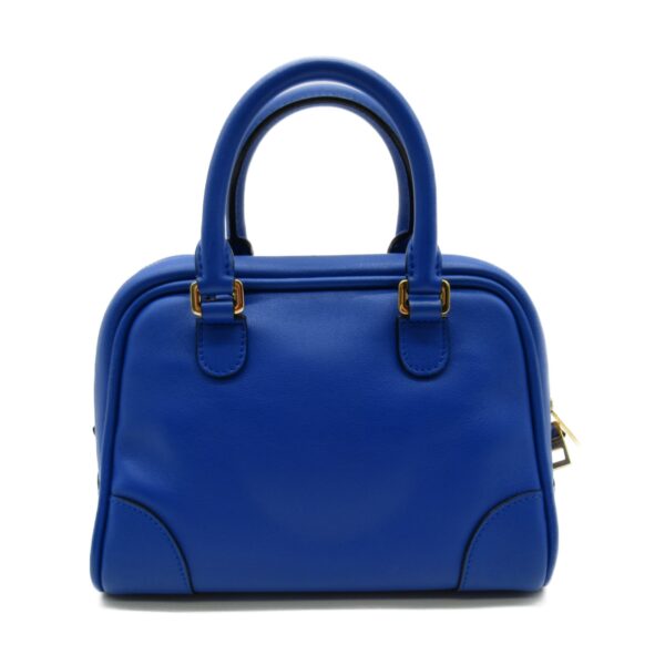 2101217770828 3 Loewe Amazona 75 Handbag Lambskin Blue