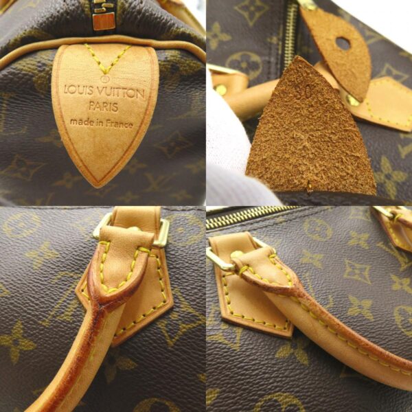 2101217771948 10c Louis Vuitton Speedy Handbag Monogram Brown