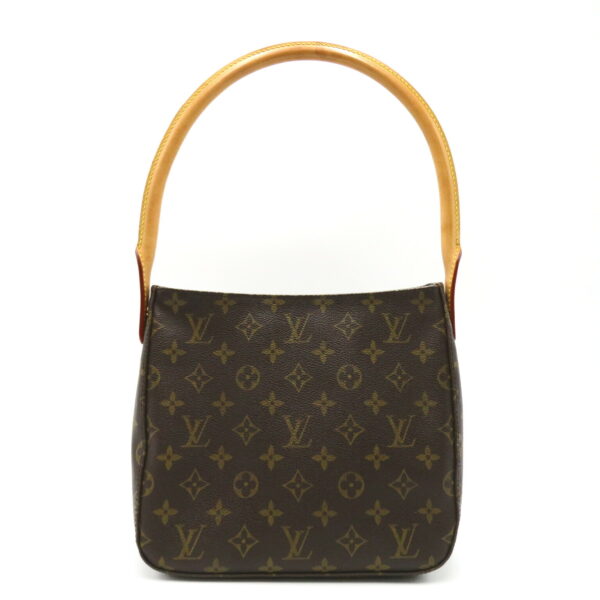 2101217772235 2 Louis Vuitton Looping Shoulder Bag Monogram Brown