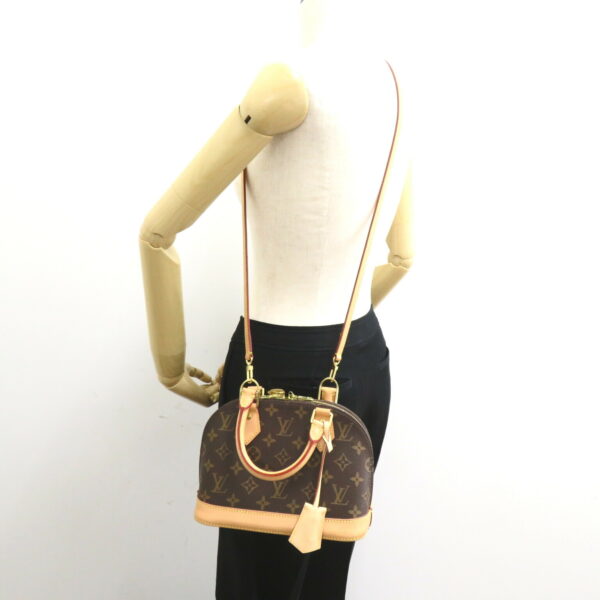 2101217772310 6 Louis Vuitton Alma 2way Shoulder Bag Monogram Brown