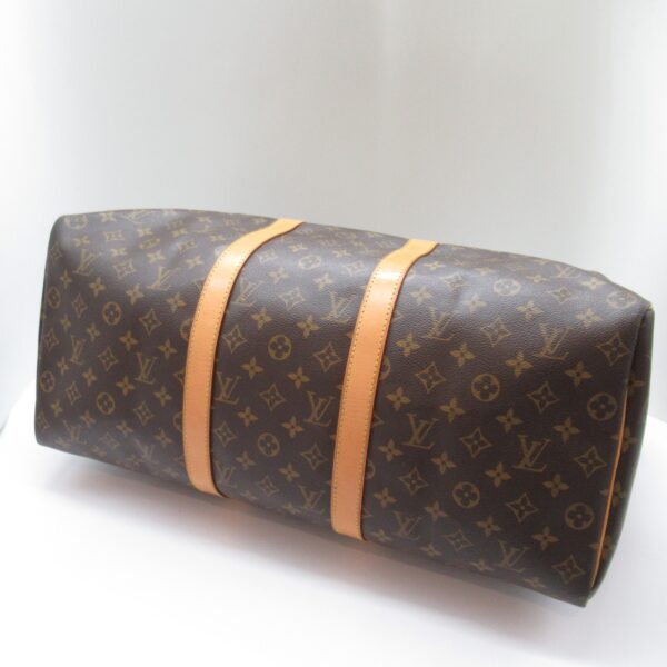 2101217772365 6 Louis Vuitton Keepall 50 Bag Monogram Brown