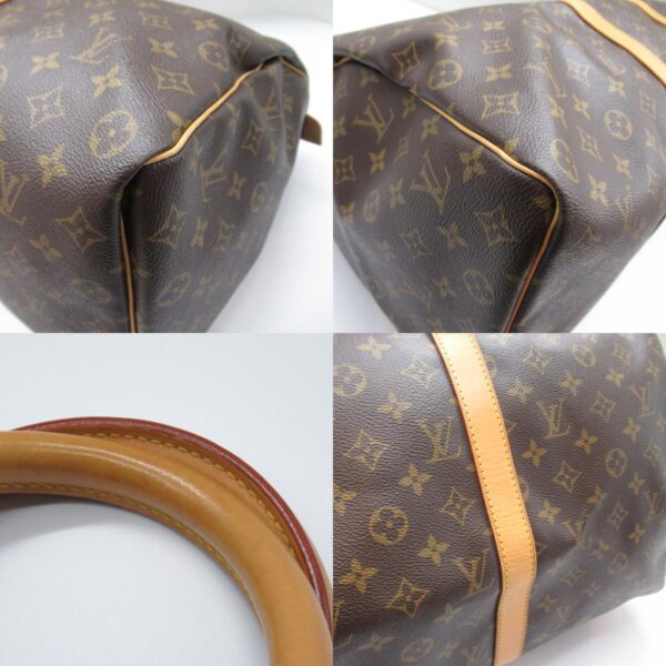 2101217772365 7c Louis Vuitton Keepall 50 Bag Monogram Brown