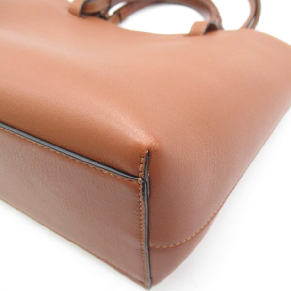 2101217772907 5 Loewe Anagram Tote Small Leather Brown