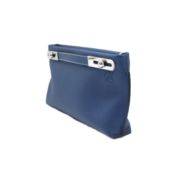 2101217772914 4 Loewe Missy Small Shoulder Bag Leather Blue