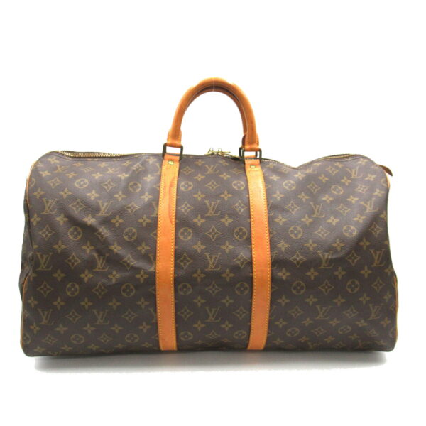 2101217787574 1 Louis Vuitton Keepall Bag Monogram Brown