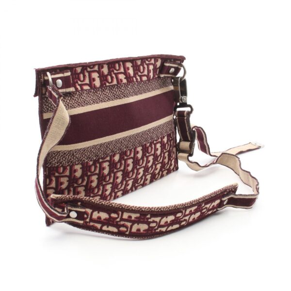 2101217788311 2 Dior Oblique Jacquard Waist Bag Beige Bordeaux