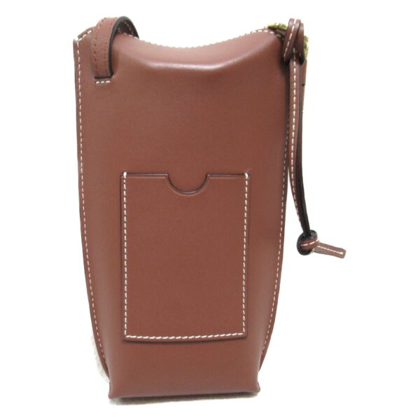 2101217791144 2 Loewe Gate Pocket Shoulder Bag Leather Brown