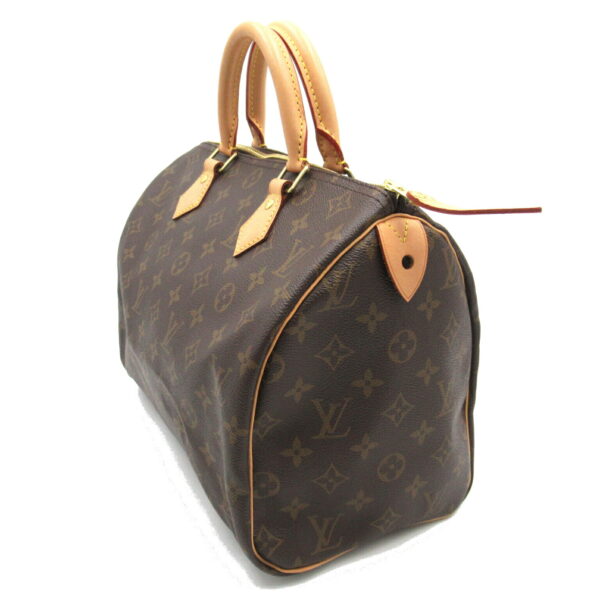 2101217791236 3 Louis Vuitton Speedy Handbag Monogram Brown