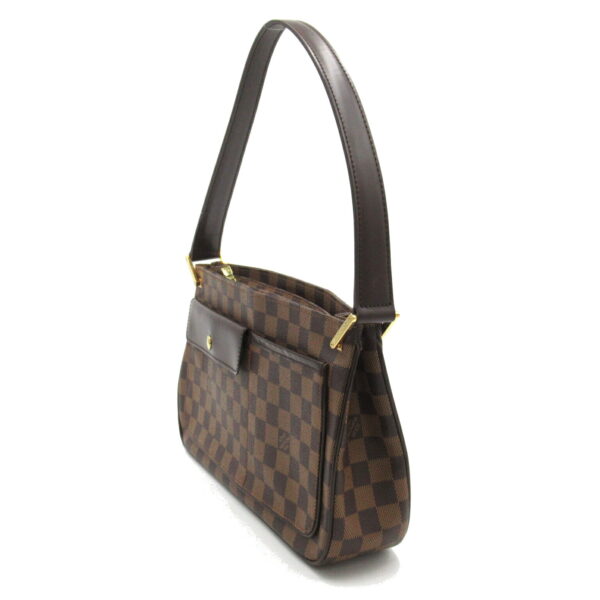 2101217793698 3 Louis Vuitton Aubagne Shoulder Bag Damier Brown