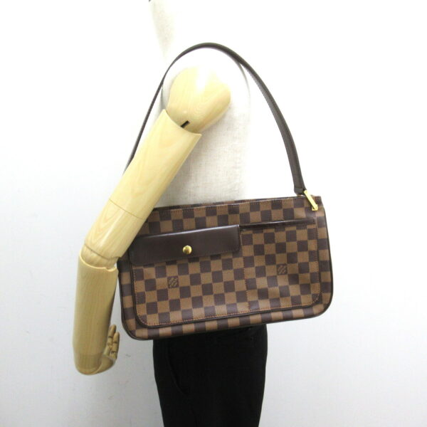 2101217793698 5 Louis Vuitton Aubagne Shoulder Bag Damier Brown