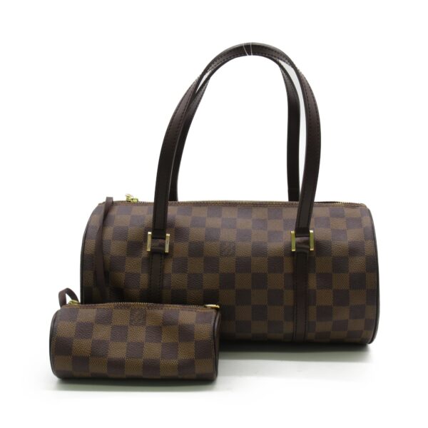 2101217793957 1 Louis Vuitton Papillon Shoulder Bag Damier Brown