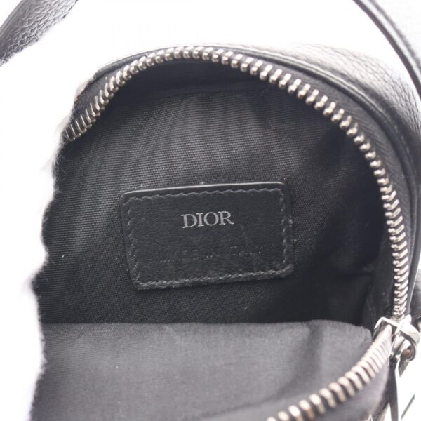 2101217801584 4 Dior Oblique Jacquard Handbag Leather Black