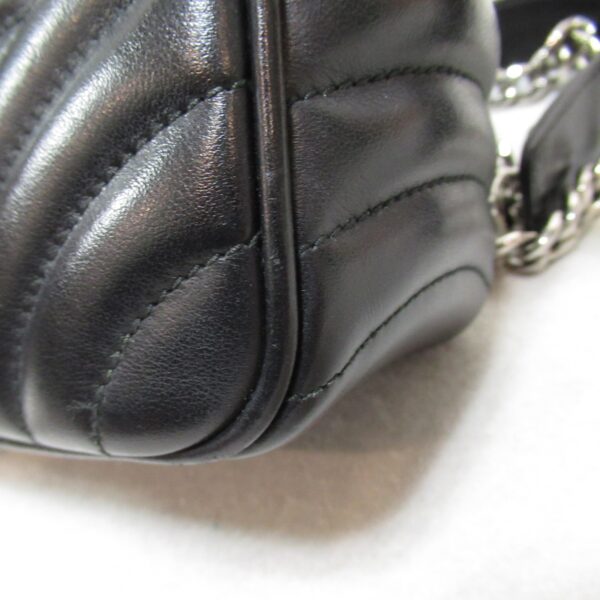 2101217805889 6 Prada Chain Shoulder Bag Leather Black